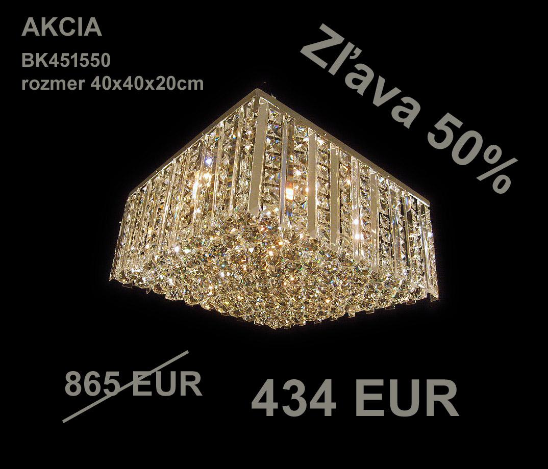 Akcia: krištáľový luster BK451550, zľava 50 %, 434 €